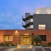 Une vue extérieure du nouveau studio Apple Music à Culver City