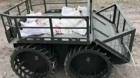 L'armée ukrainienne adopte un robot logisticien silencieux 