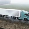Paysage rural avec le camion électrique Volvo FH Aero Electric