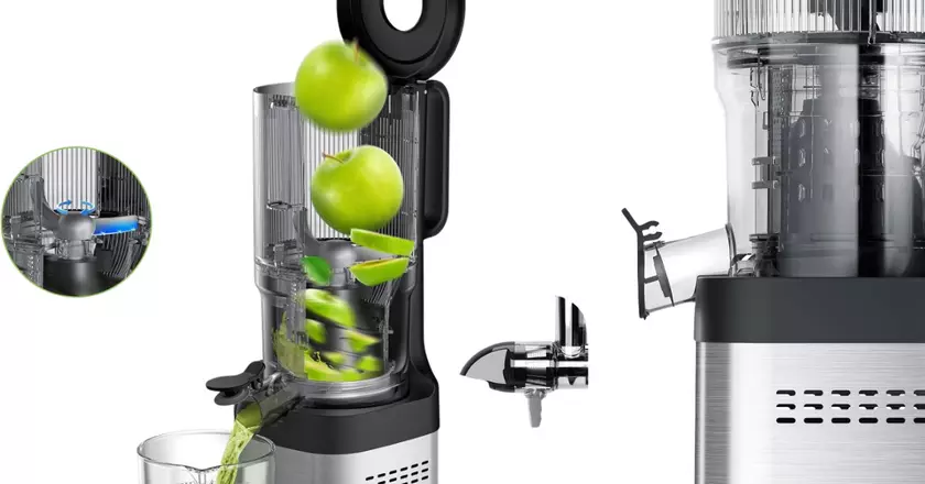 AMZCHEF Meilleur extracteur de jus à moins de 100 euros