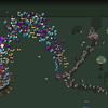 Capture d'écran de Idle Colony, un jeu de collecte de fruits
