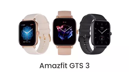 Offre limitée dans le temps : Amazfit GTS 3 sur Amazon avec une réduction de 30