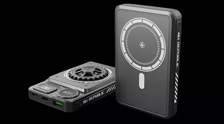 Nu Republic Cybotron Spin : une PowerBank inhabituelle avec une toupie pour la recharge manuelle
