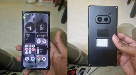 Des photos du Nothing Phone (2a) ont fait surface, avec un écran plat et deux appareils photo.