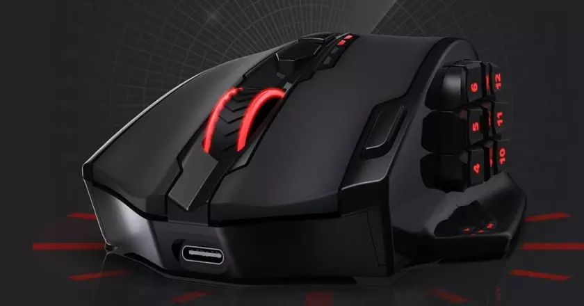 Redragon M913 Impact Elite Souris gamer performante petit prix