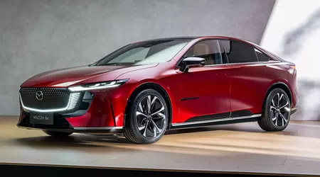 Mazda6e, voiture électrique d'une autonomie de 552 kilomètres : la nouvelle voiture à hayon 5 portes a été dévoilée au salon de l'automobile de Bruxelles.