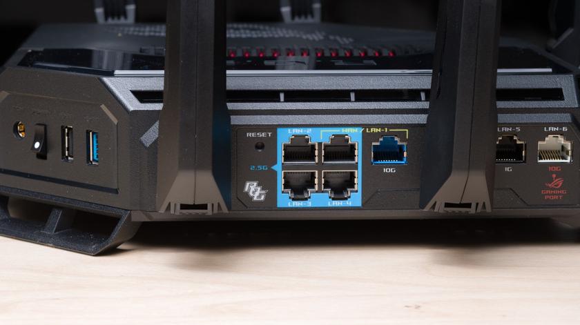 ASUS ROG Rapture GT-BE98 PRO routeur wifi 7 le plus rapide