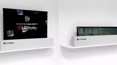 LG a présenté le premier téléviseur au monde, qui peut être roulé dans un tube