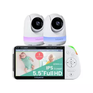 Babysense 5.5" 1080p écran partagé