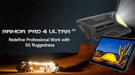 Ulefone dévoile la tablette Armor Pad 4 Ultra avec caméra thermique et prise en charge de la 5G pour 329 $.