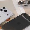 Une maquette miniature de l'iPhone 17 Pro