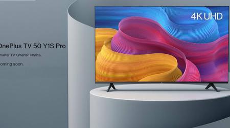 OnePlus annonce le téléviseur 4K OnePlus TV Y1S Pro 50 pouces