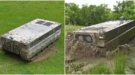 Les Croates avec Rheinmetall ont développé un drone monstre à chenilles Komodo