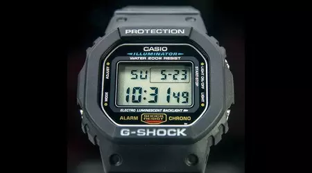 Mise à jour de la légende : Version moderne de la légendaire DW-5000C de 1983, la Casio G-Shock DW-5000R-1AJF est prête à être lancée.