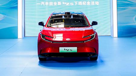 FAW-Toyota bZ5 avec des batteries BYD Blade est entré en production en Chine