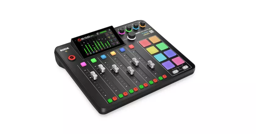 Rode table de mixage podcast