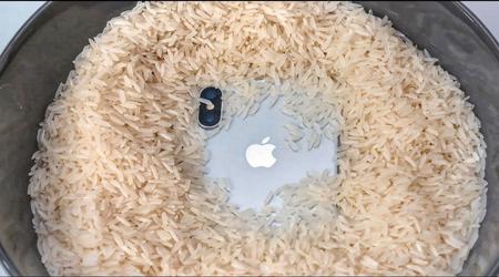 Apple demande aux utilisateurs de ne plus mettre leurs iPhones mouillés dans du riz