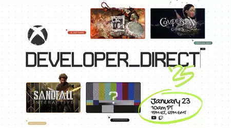 C'est officiel : Le Xbox Developer Direct aura lieu le 23 janvier avec trois jeux très attendus et une surprise.