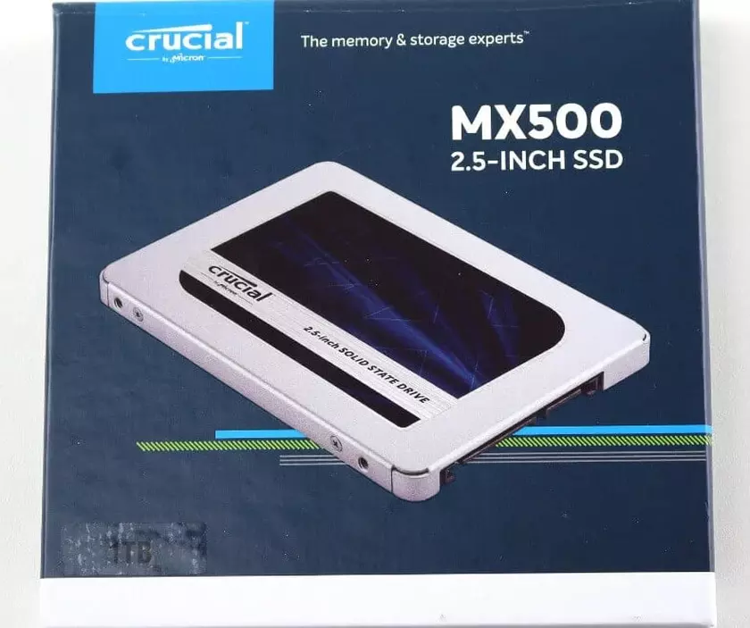 Crucial MX500 ssd conservation données