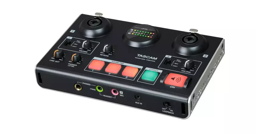 Podcast de la table de mixage Tascam MiNiSTUDIO Creator US-42B