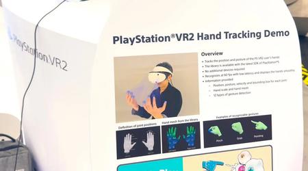 Le PlayStation VR2 a la capacité de suivre vos mains sans contrôleurs
