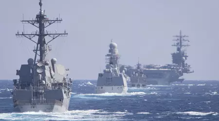 Le destroyer à missiles guidés de classe Arleigh Burke USS Thomas Hudner a abattu un drone lancé depuis le Yémen.
