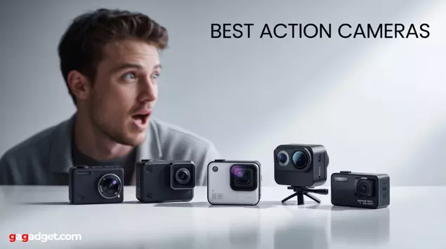 Meilleures Caméras d'Action Сompactes