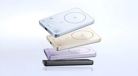 Xiaomi a lancé une batterie externe ultra-mince Magnetic Ultra-Slim qui peut charger deux appareils en même temps