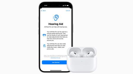 La fonction d'aide auditive des AirPods Pro 2 est désormais disponible au Royaume-Uni