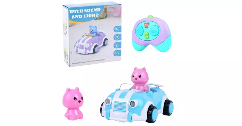 Yellcetoy Voiture pour bambin avec télécommande