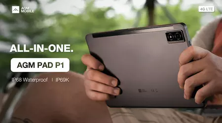 AGM Mobile Pad P1 - tablette résistante à l'eau IP68/IP69K, Android 13 et support LTE à partir de 200
