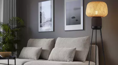 IKEA et Sonos ont présenté une enceinte intelligente, Symfonisk, sous la forme d'un lampadaire.