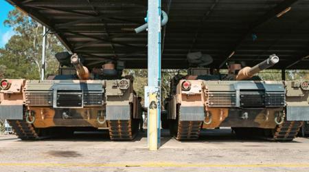 L'Australie a mis en service les quatre premiers chars Abrams en l'espace de trois mois seulement.