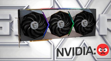 MSI rappelle toutes les cartes graphiques GeForce RTX 3060 Ti SUPER 3X en raison d'un nom trompant les clients.