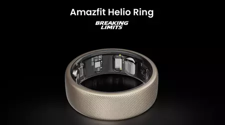 Amazfit Helio Ring : une bague intelligente en alliage de titane qui peut mesurer la fréquence cardiaque et la SpO2.