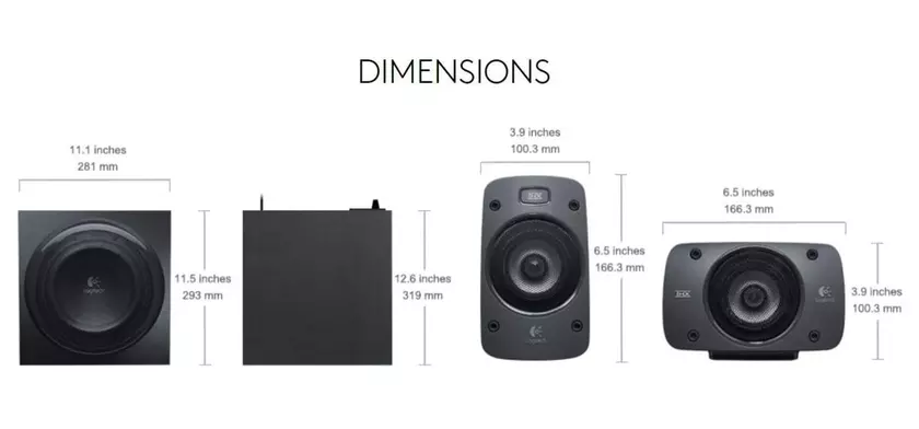 Logitech Z906 home cinéma économique