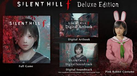Silent Hill f est disponible en précommande avec l'édition Deluxe, qui ouvre un accès anticipé et le costume fou du Lapin Rose