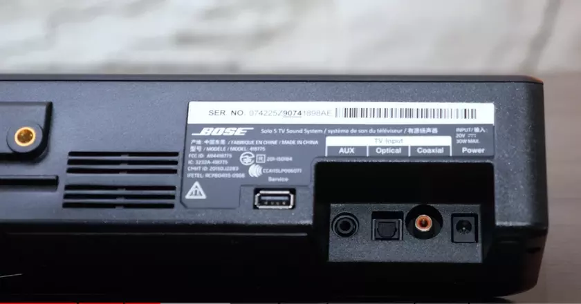 BOSE SOLO 5barre de son pc comparatif