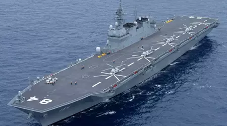 Le Japon a modernisé le porte-hélicoptères JS Kaga, qui peut désormais accueillir les chasseurs de cinquième génération F-35B Lightning II.