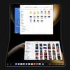 MateBook Fold Ultimate Design - vue dépliée