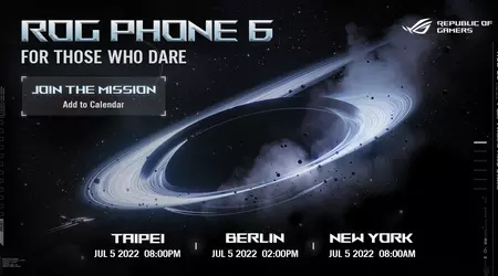 ASUS ROG Phone 6 sera lancé le 5 juillet