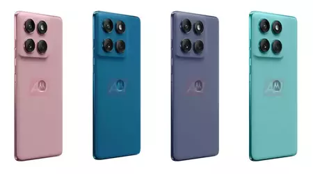 Le Motorola Edge 60 Fusion a été montré dans des rendus avant l'annonce : les quatre couleurs