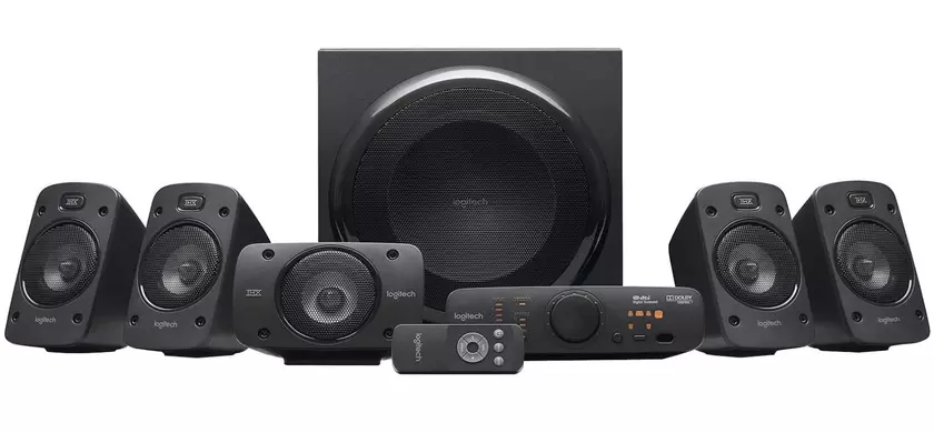 Logitech Z906 installation home cinéma pas cher