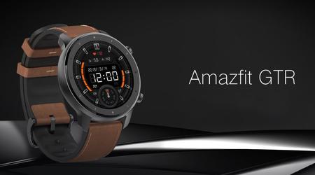 L'Amazfit GTR, doté d'un boîtier en acier inoxydable, d'un écran AMOLED et d'une autonomie pouvant atteindre 12 jours, est vendu 92 dollars sur AliExpress