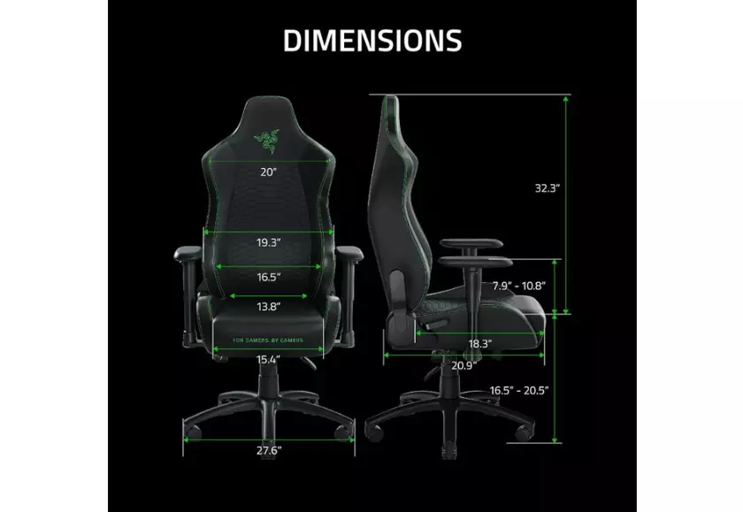 Siège de jeu Razer Iskur pro player