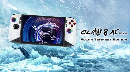 Design cool et spécifications améliorées : MSI a dévoilé la console portable Claw 8 AI+ Polar Tempest Edition