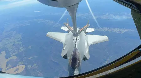 Le F-35A polonais ravitaillé pour la première fois en vol aux États-Unis 