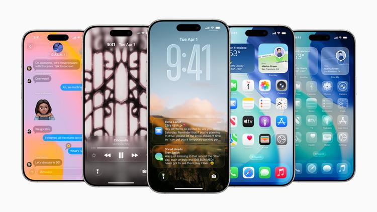 iOS 26 est en cours de ...