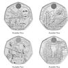 Un cadeau royal pour les fans de Star Wars : la Monnaie britannique a sorti une collection numismatique à l'effigie des personnages de la saga cinématographique emblématique.-5