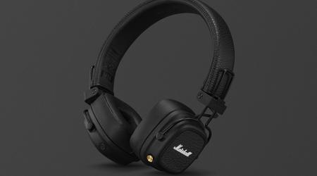 Marshall a présenté le Major V, doté d'une autonomie de plus de 100 heures, d'un bouton personnalisable, de la recharge sans fil et d'un prix de 149 dollars.